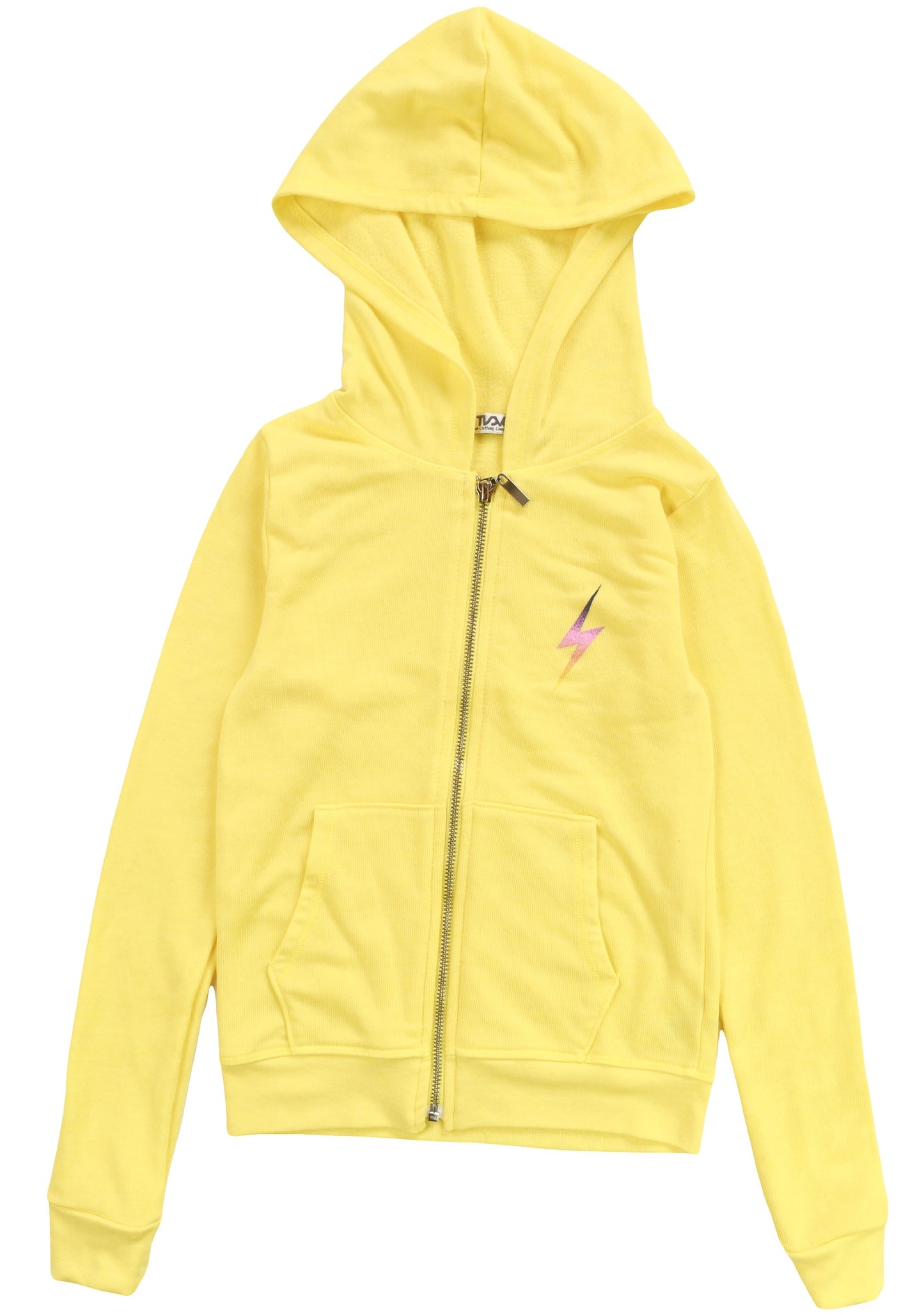 Hooded Jacket (Mini Ombre Bolt Print)