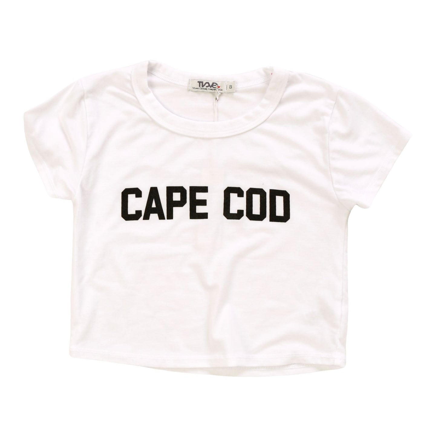 Heather Crop Baby Tee ("CAPE COD")