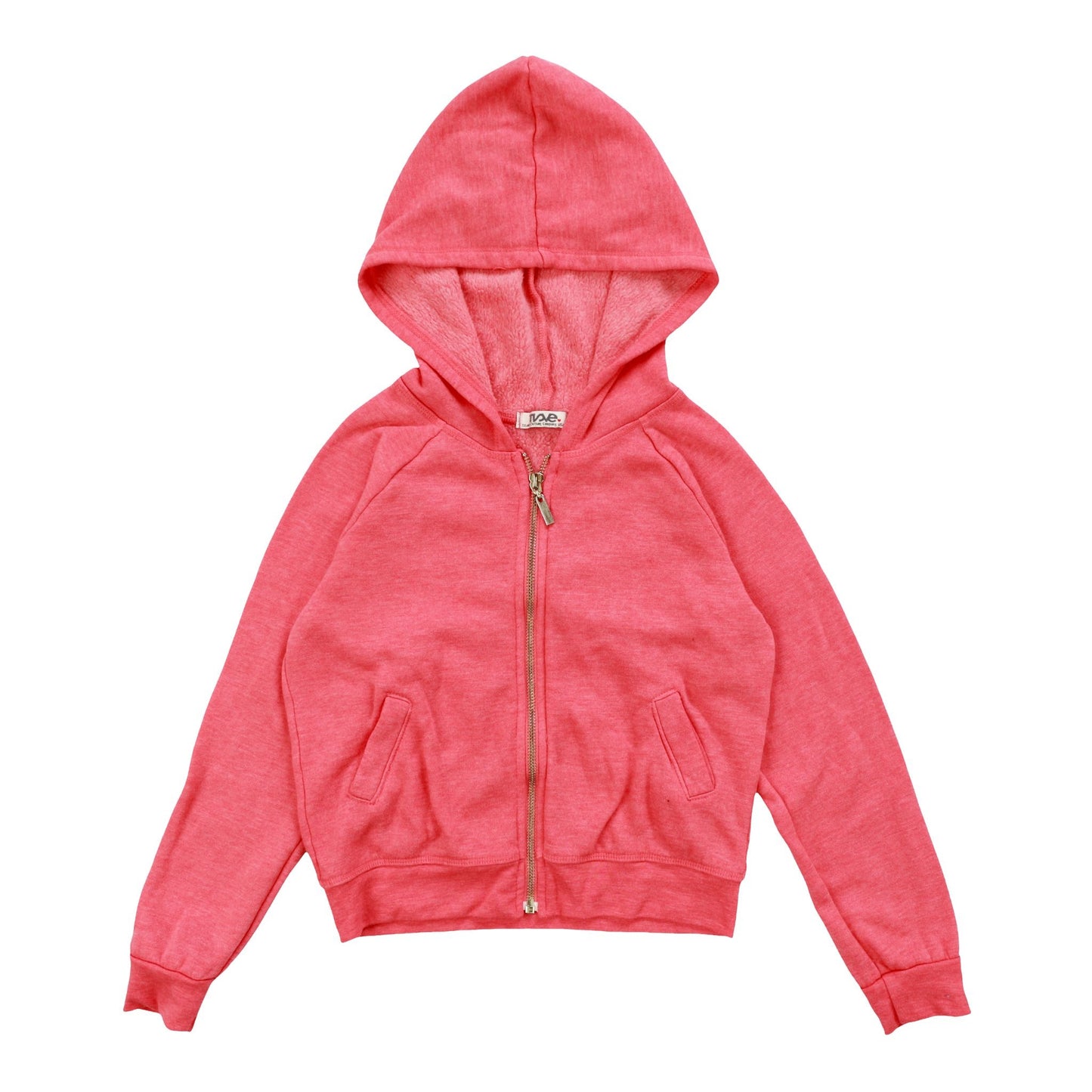 Heather Hooded Jacket with Pocket Insert