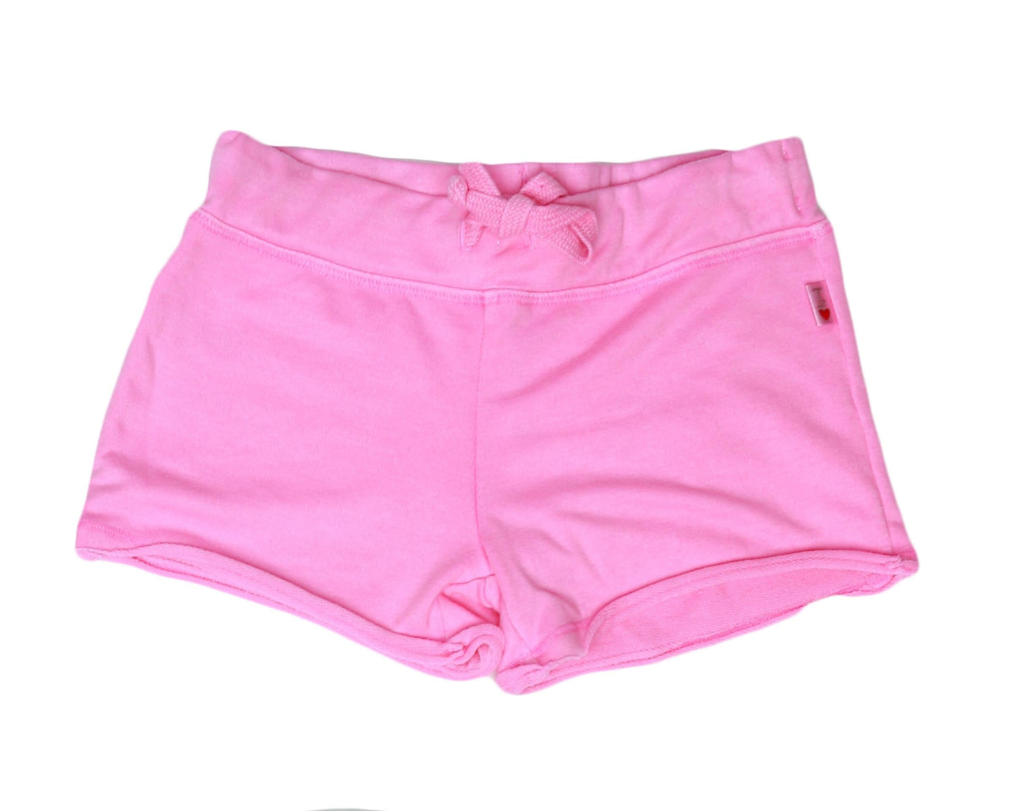 Raw-Edged Shorts with Back Pocket