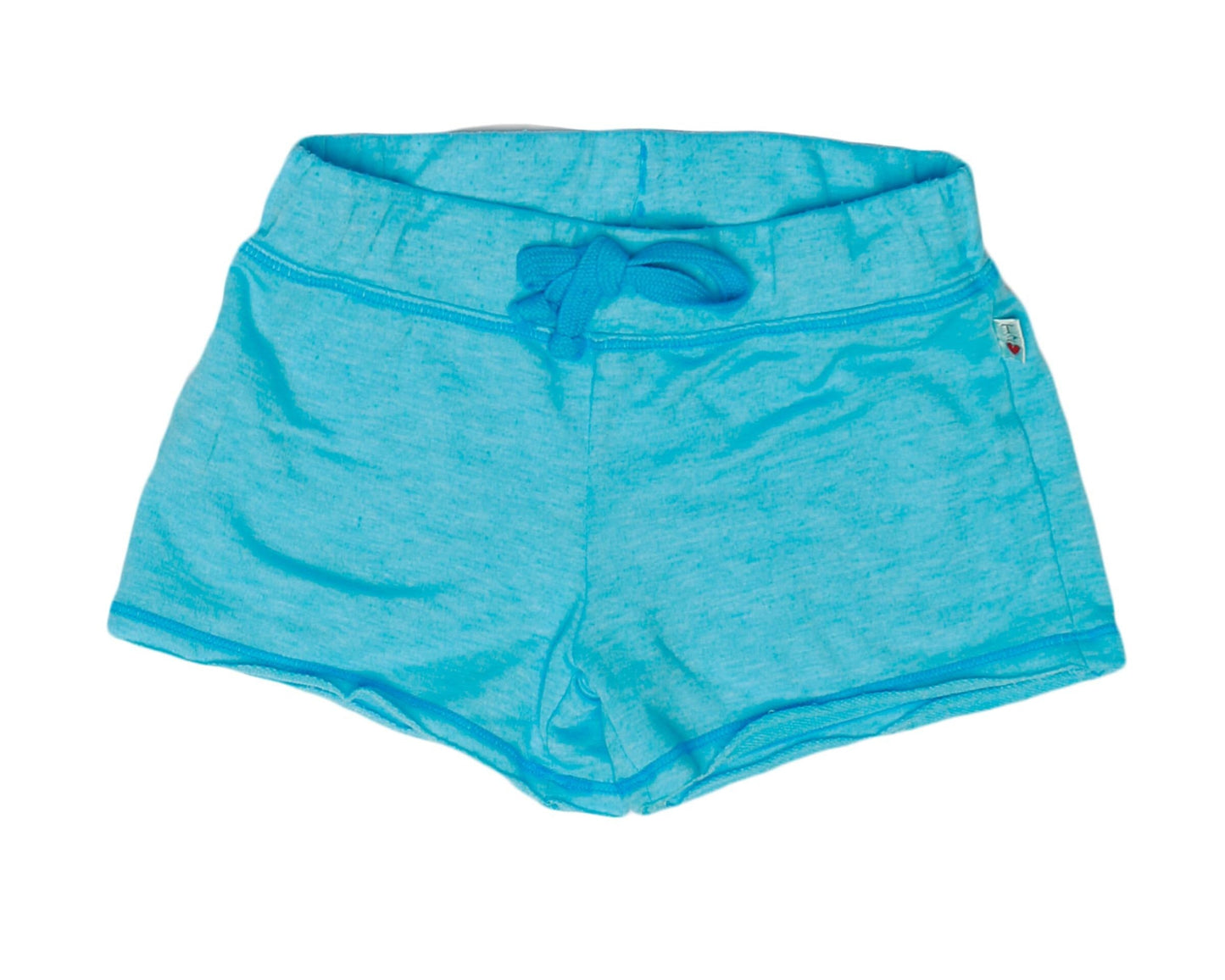 Raw-Edged Shorts with Back Pocket