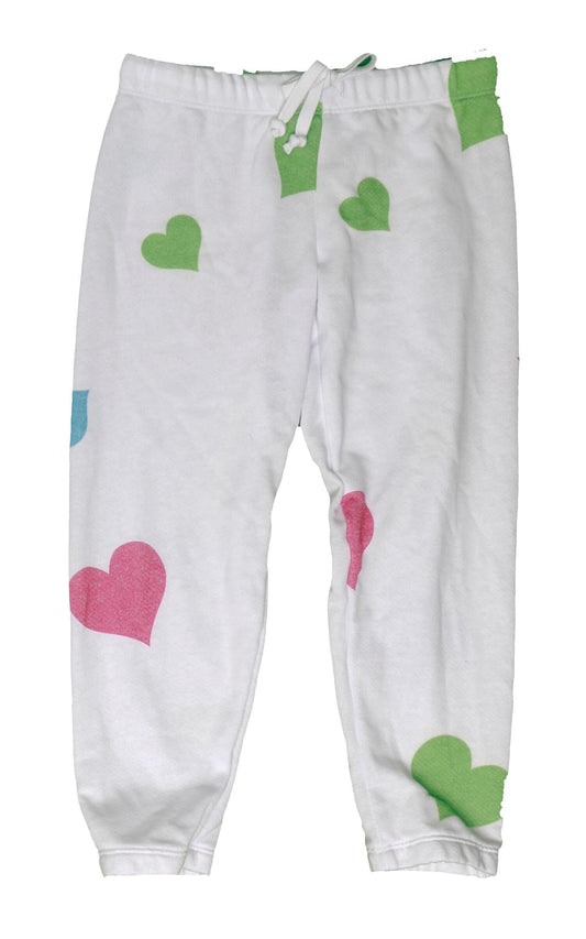 Short Sweatpants (Colored-Hearts Pattern)