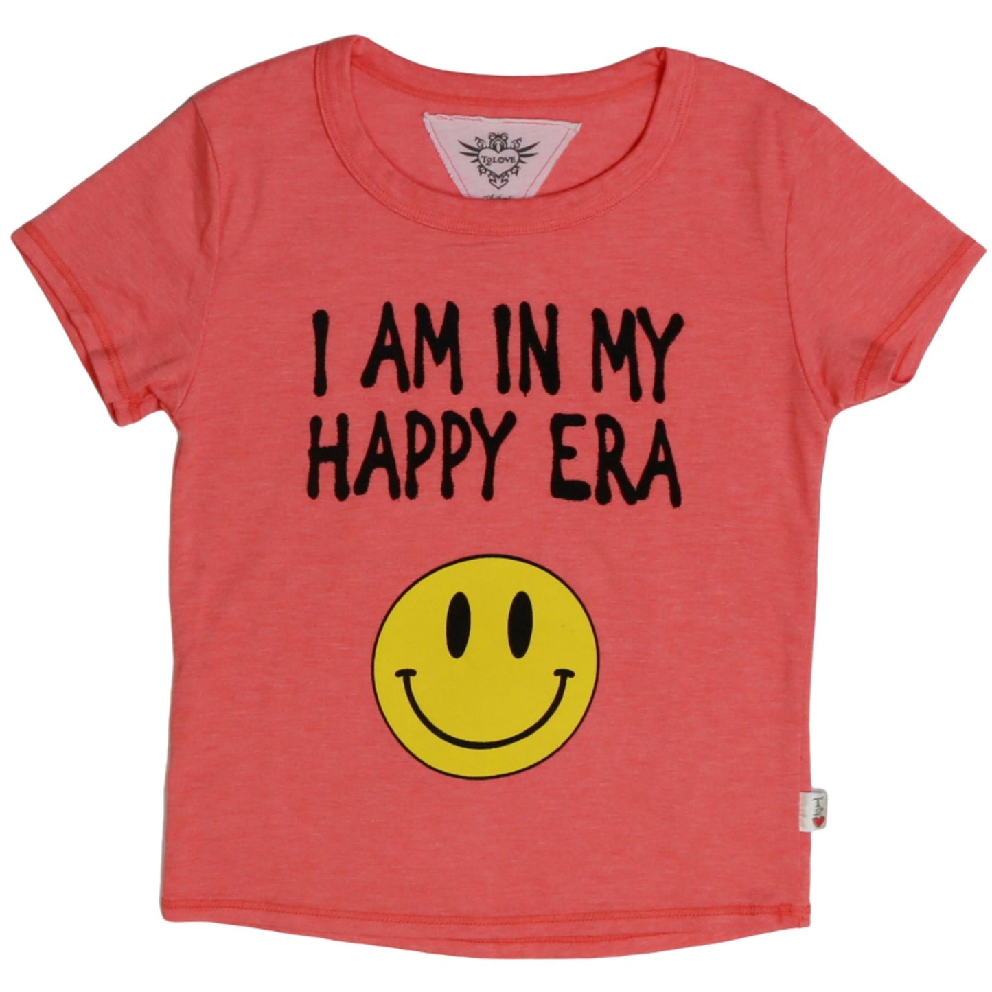 Signature Cap Sleeve Tee ("I AM IN MY HAPPY ERA")
