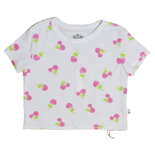 Boxy Top (Cherry Pattern)