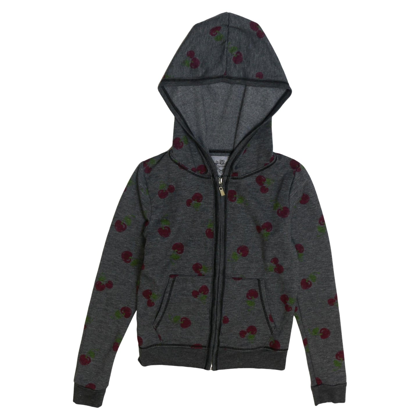 Hooded Jacket (Cherry Pattern)