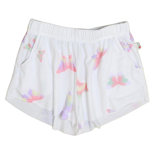 Easy Wide Shorts (Colorful Butterfly Pattern)