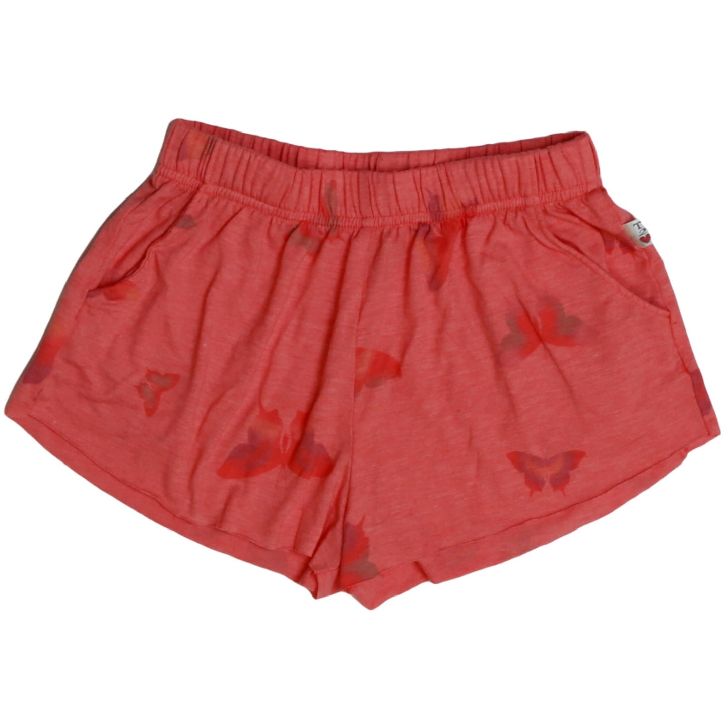 Easy Wide Shorts (Colorful Butterfly Pattern)