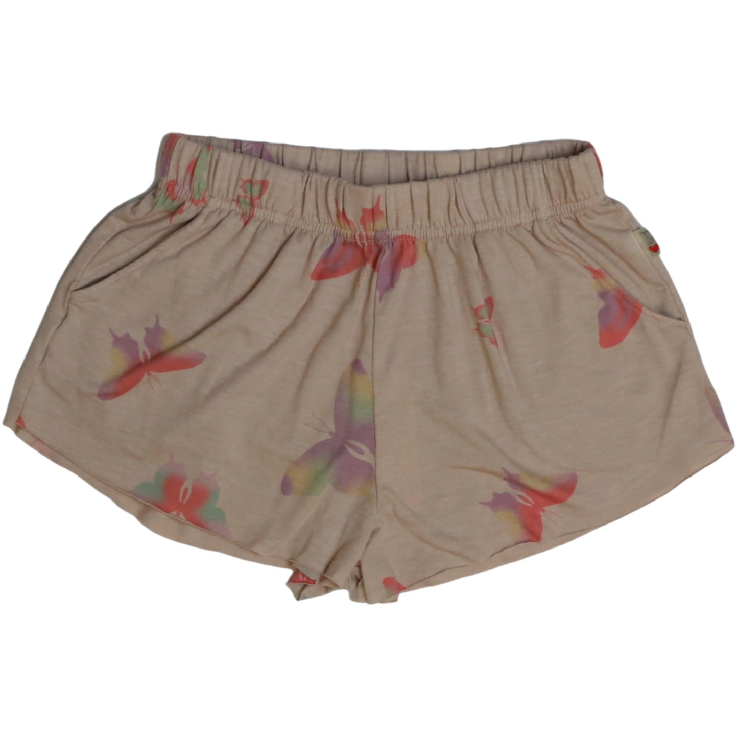 Easy Wide Shorts (Colorful Butterfly Pattern)