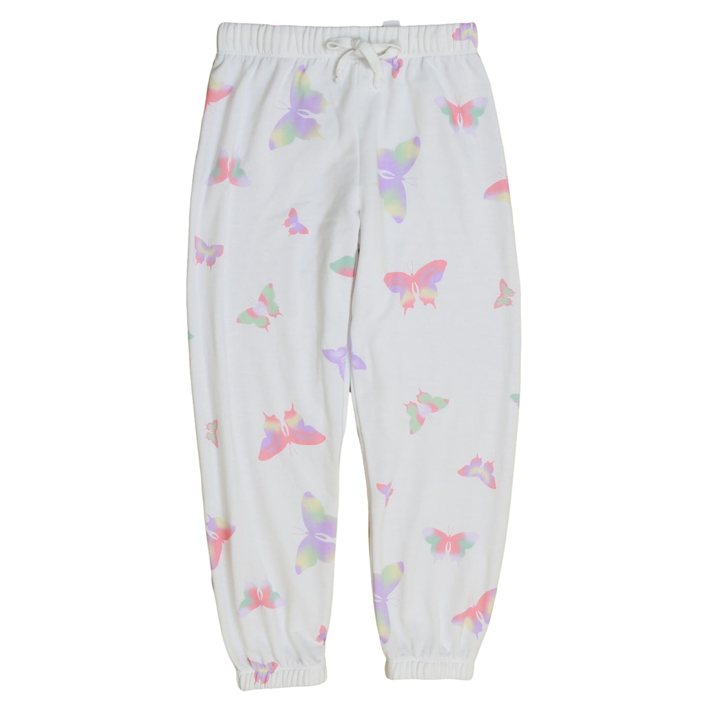 Athletic Pants (Colorful Butterfly Pattern)
