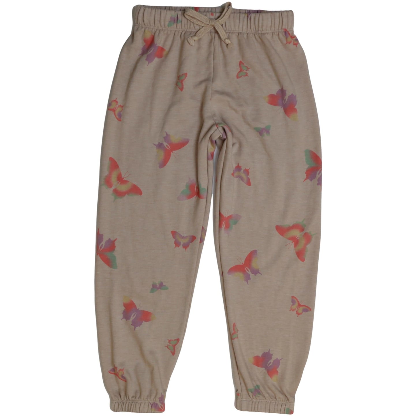 Athletic Pants (Colorful Butterfly Pattern)
