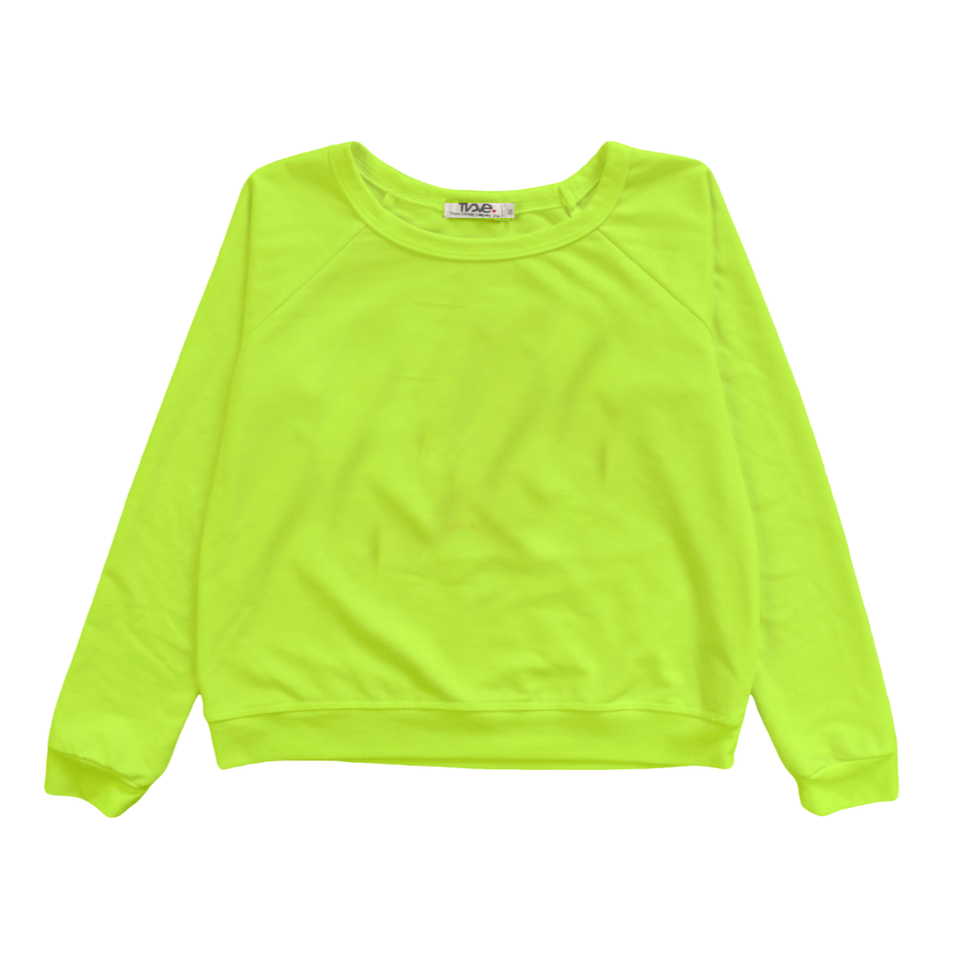 Heather Raglan Crew Top
