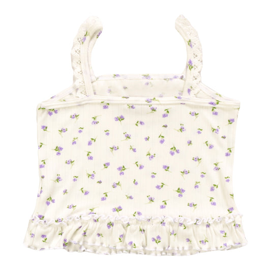 Lacey Cami (Purple Flowers Pattern)