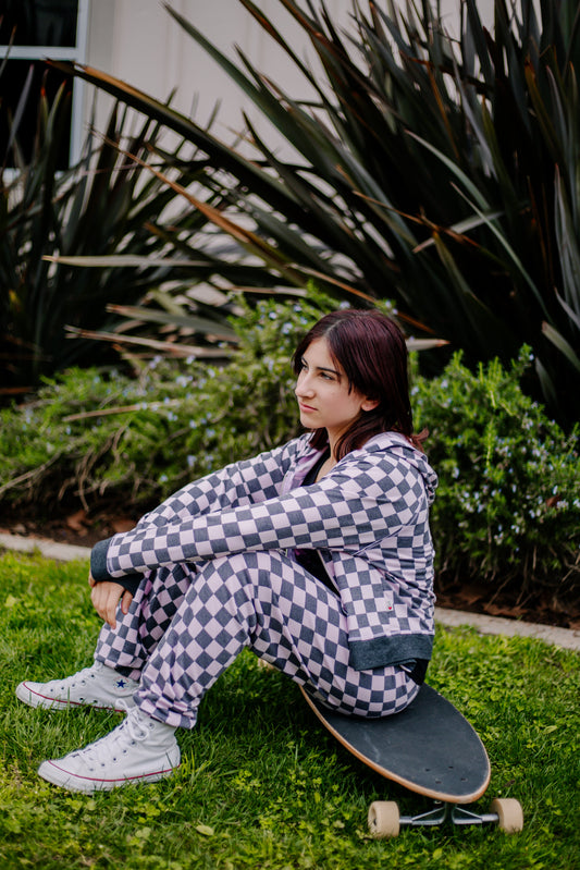 Sweatpants (Checker Pattern)