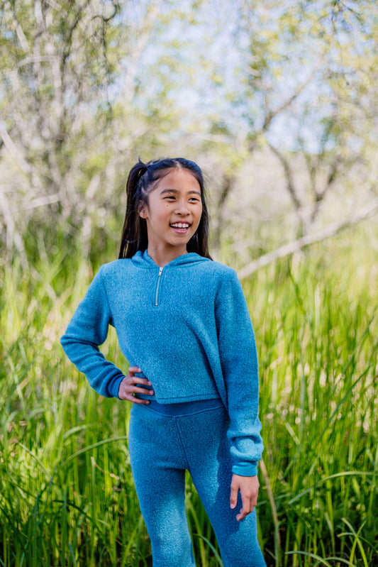 Signature Quarter-Zip Hoodie (Reversed-Fabric)