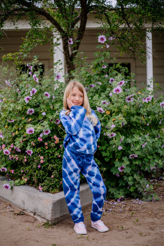 Athletic Pants (Ripples Tie-Dye)