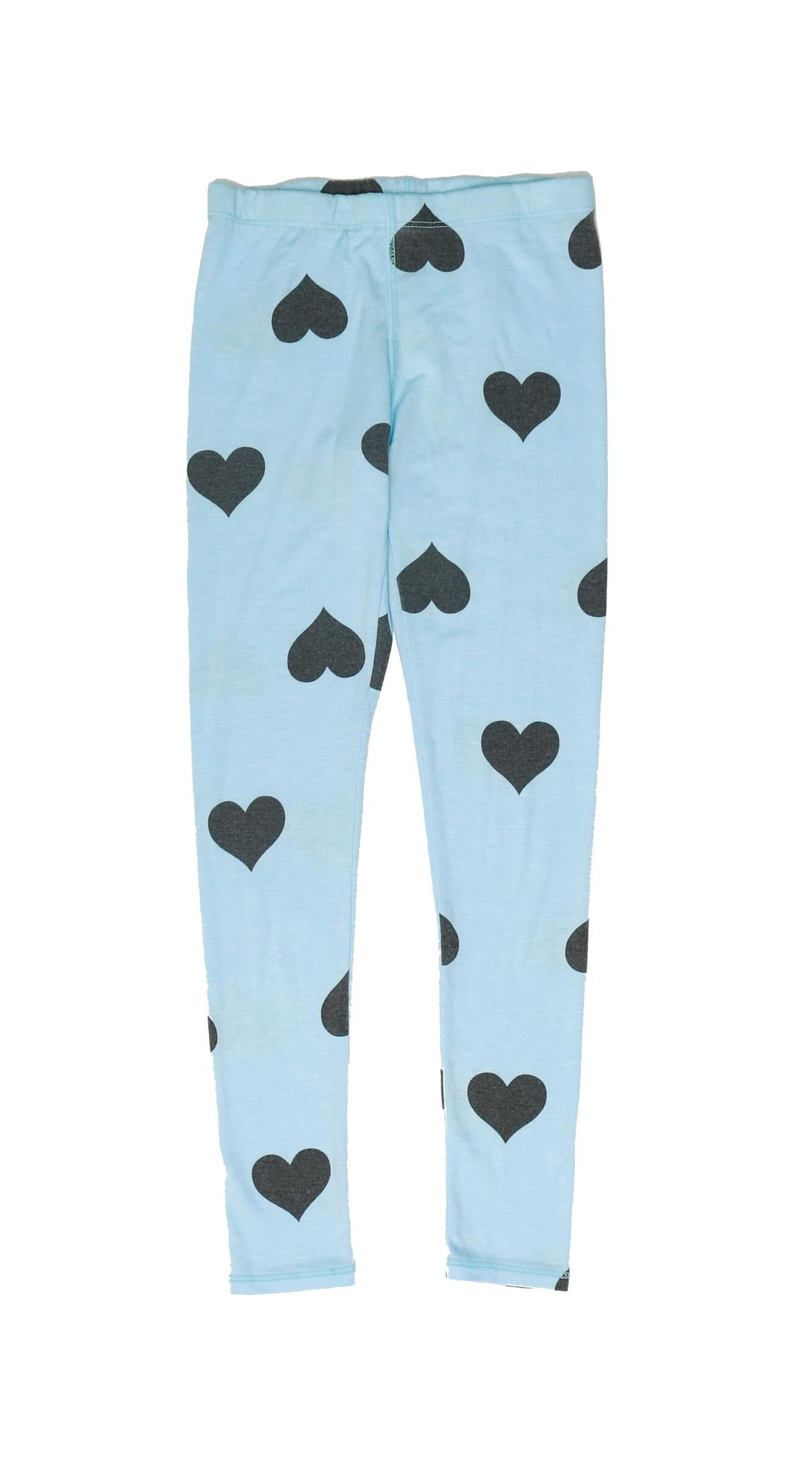 Heart-Print Leggings