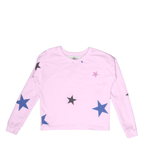 Colored-Stars Signature Pullover