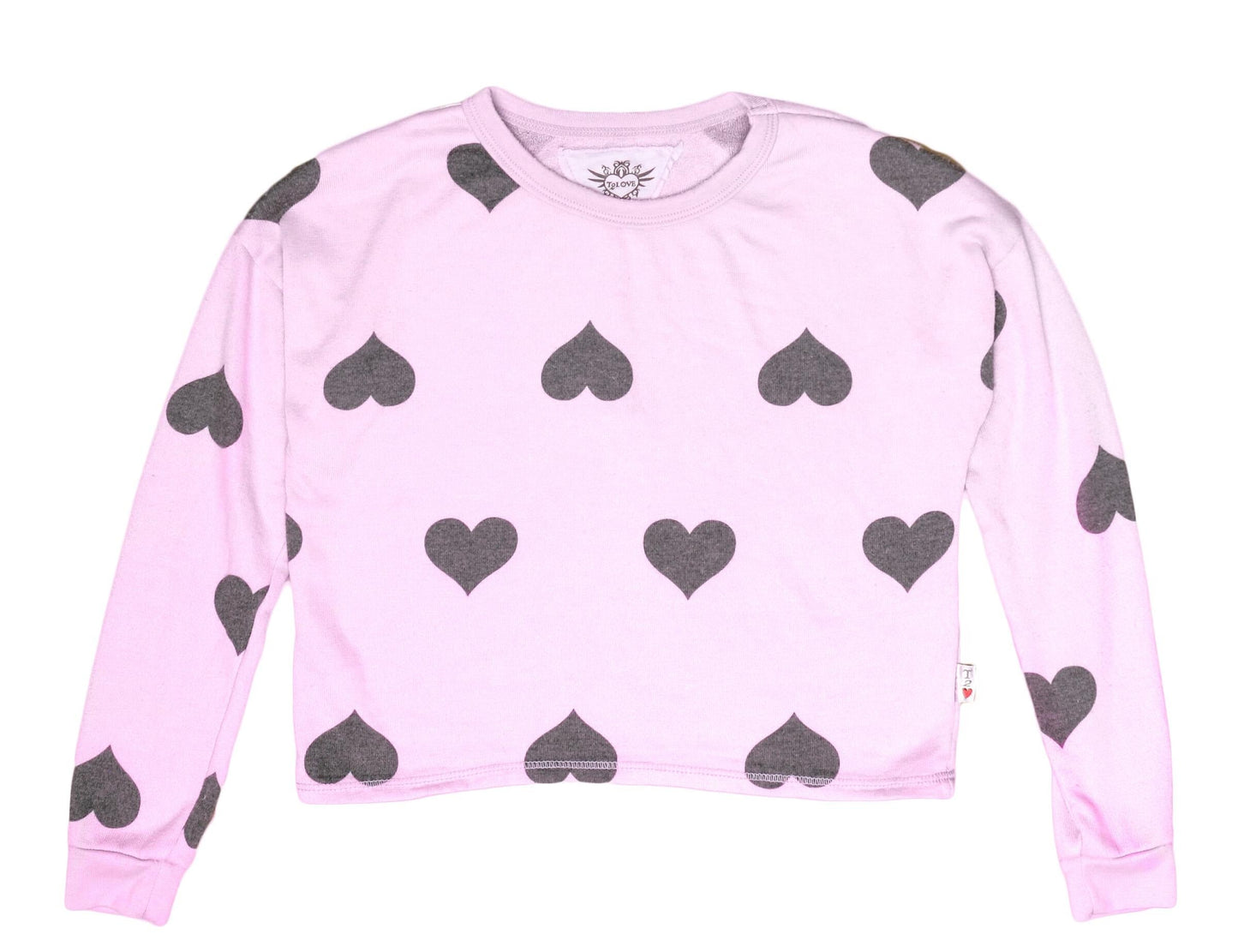 Signature Pullover (Heart-Print Pattern)