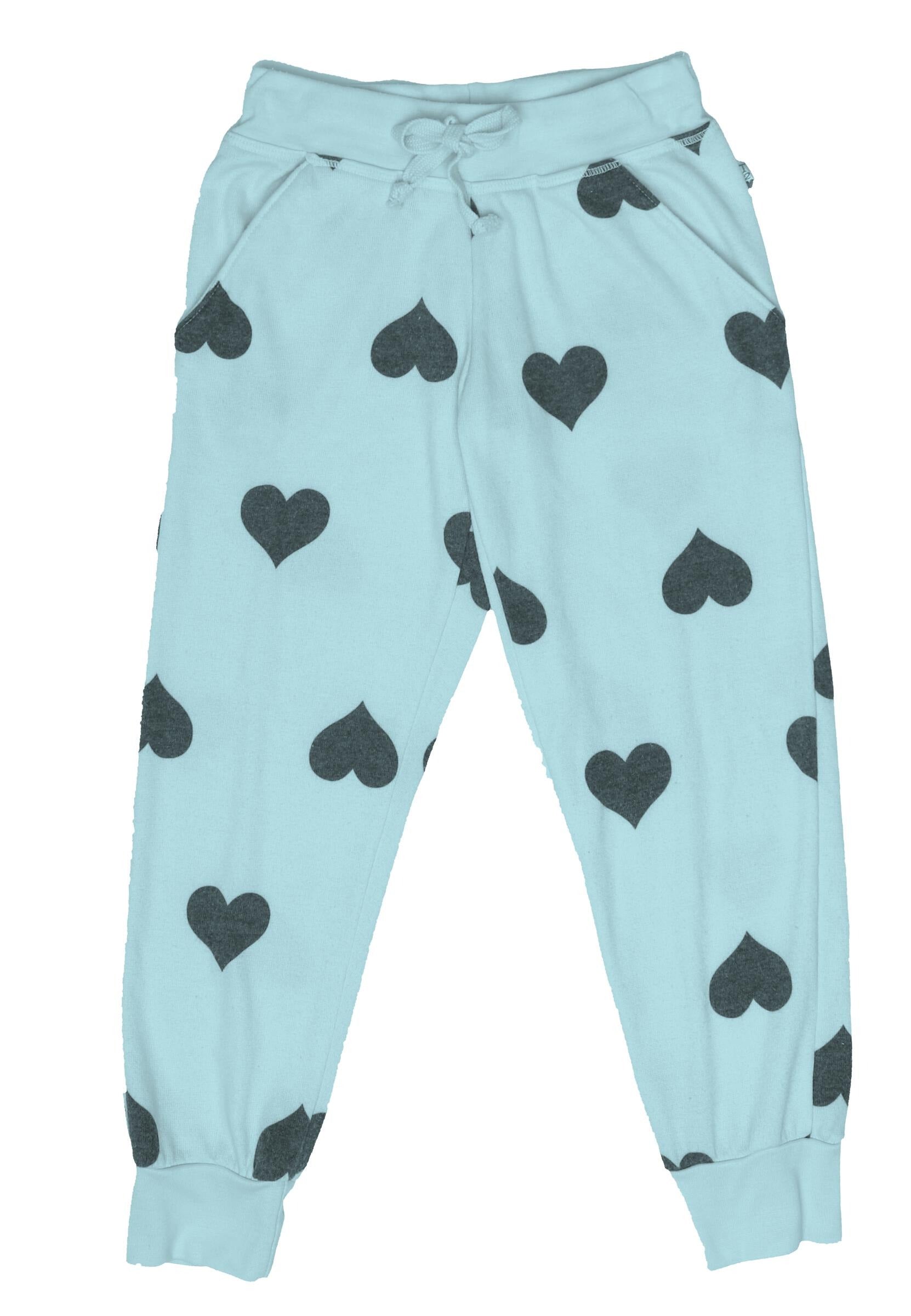 T2 Love Pink Heart Sweatpants - Tiptoe Boutique