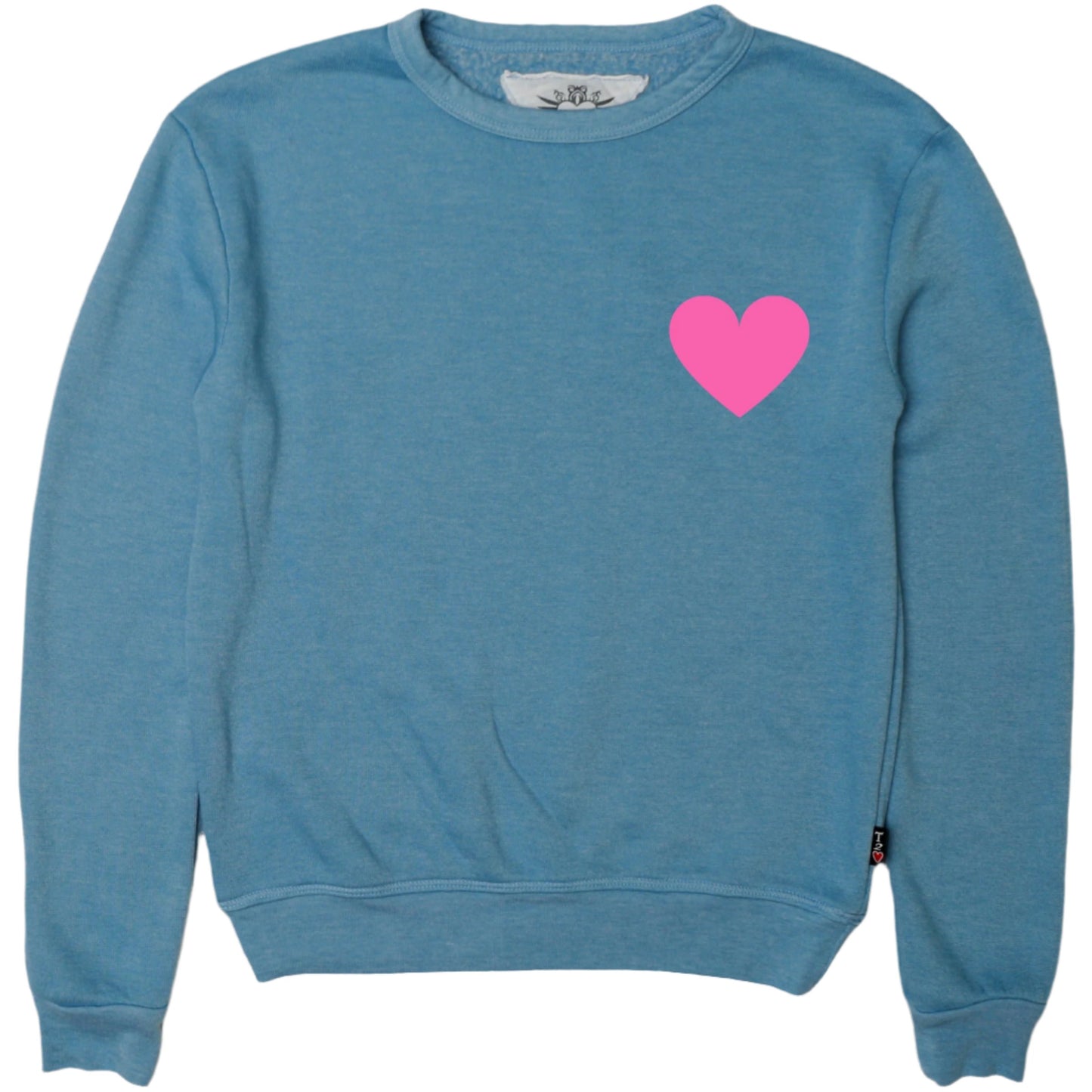 Classic Crewneck (Mini Pink Heart Print)