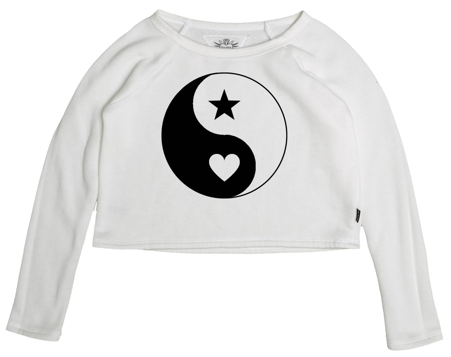 Crew Pullover (Yin Yang Print)
