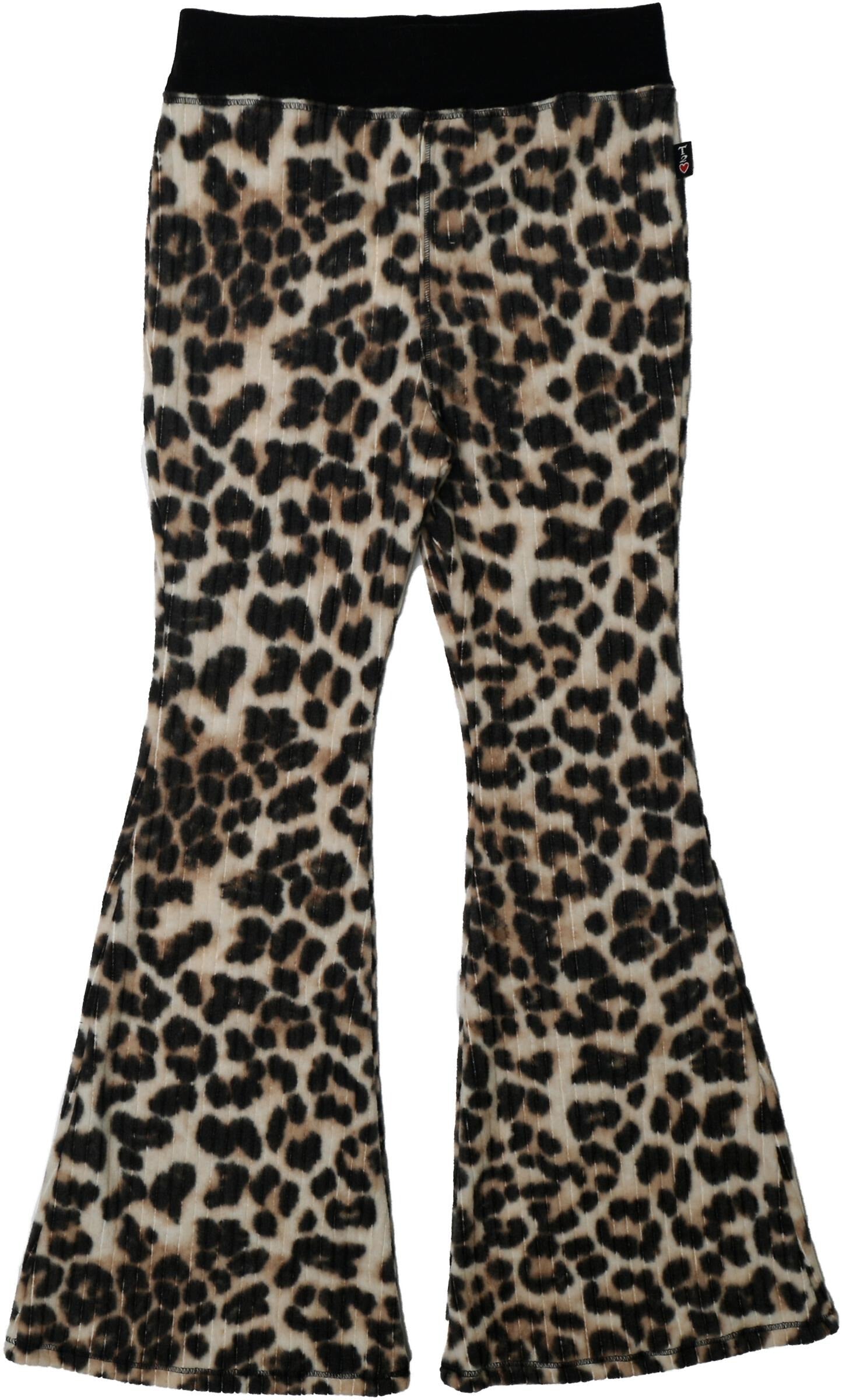 Flare Pants (Leopard Print)