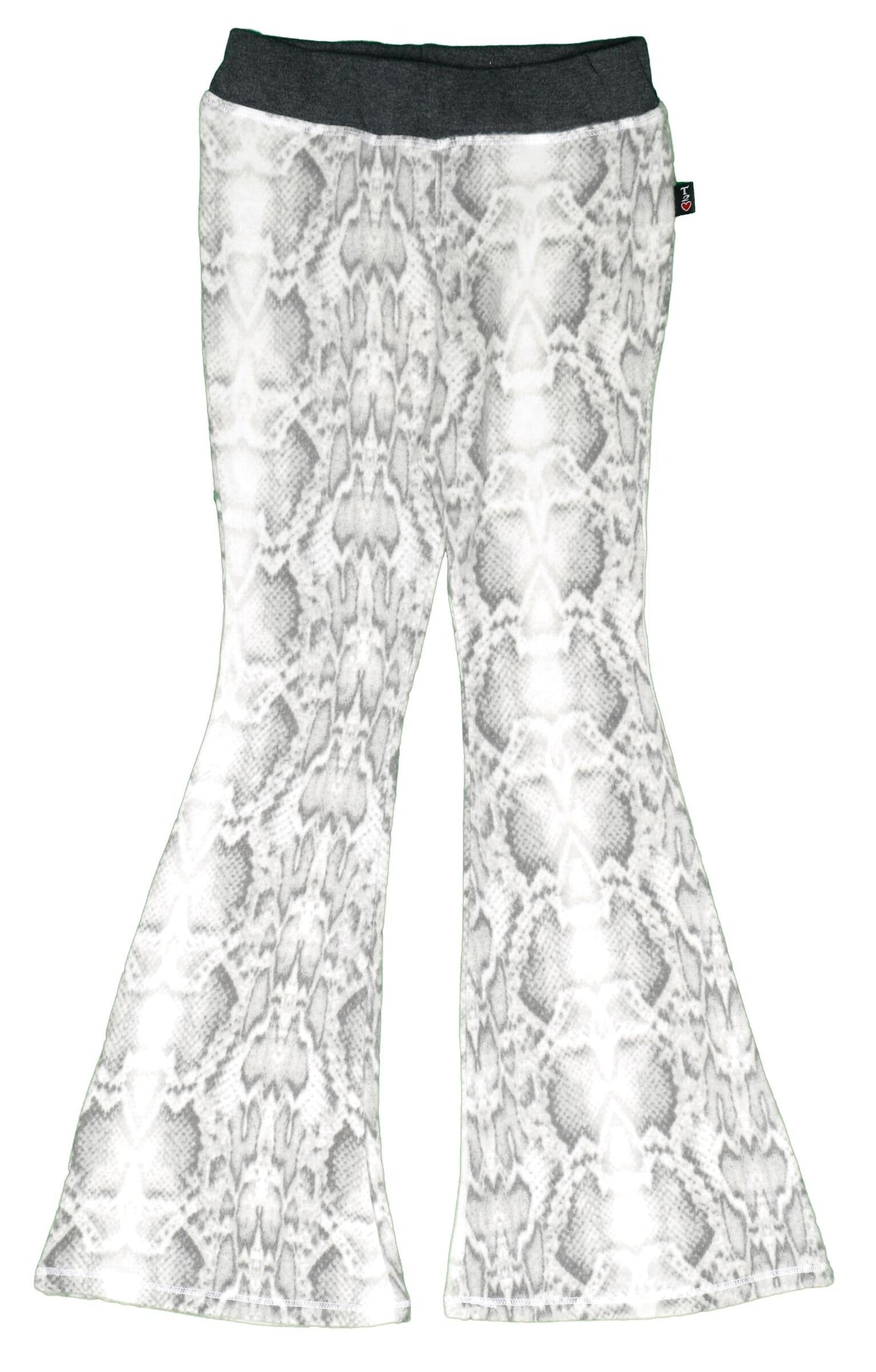 Flare Pants (Snake-Skin Pattern)