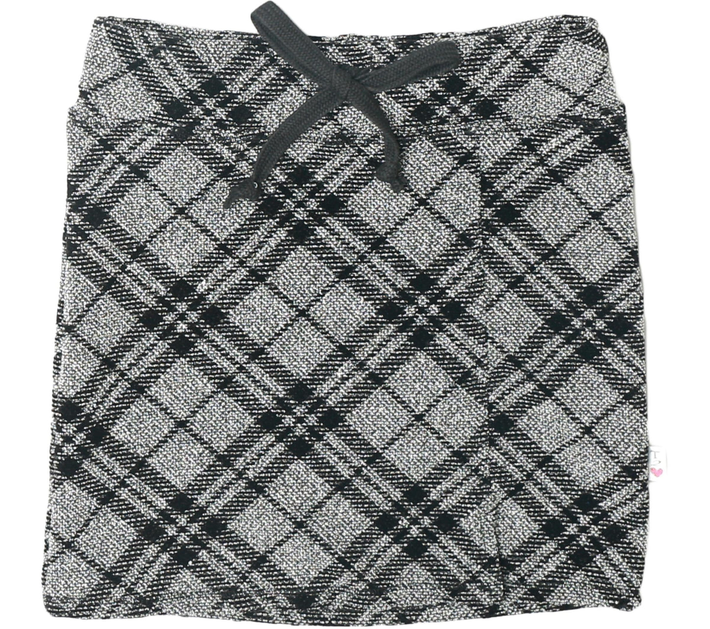 Mini Skirt with Side Slit (Tartan Plaid)