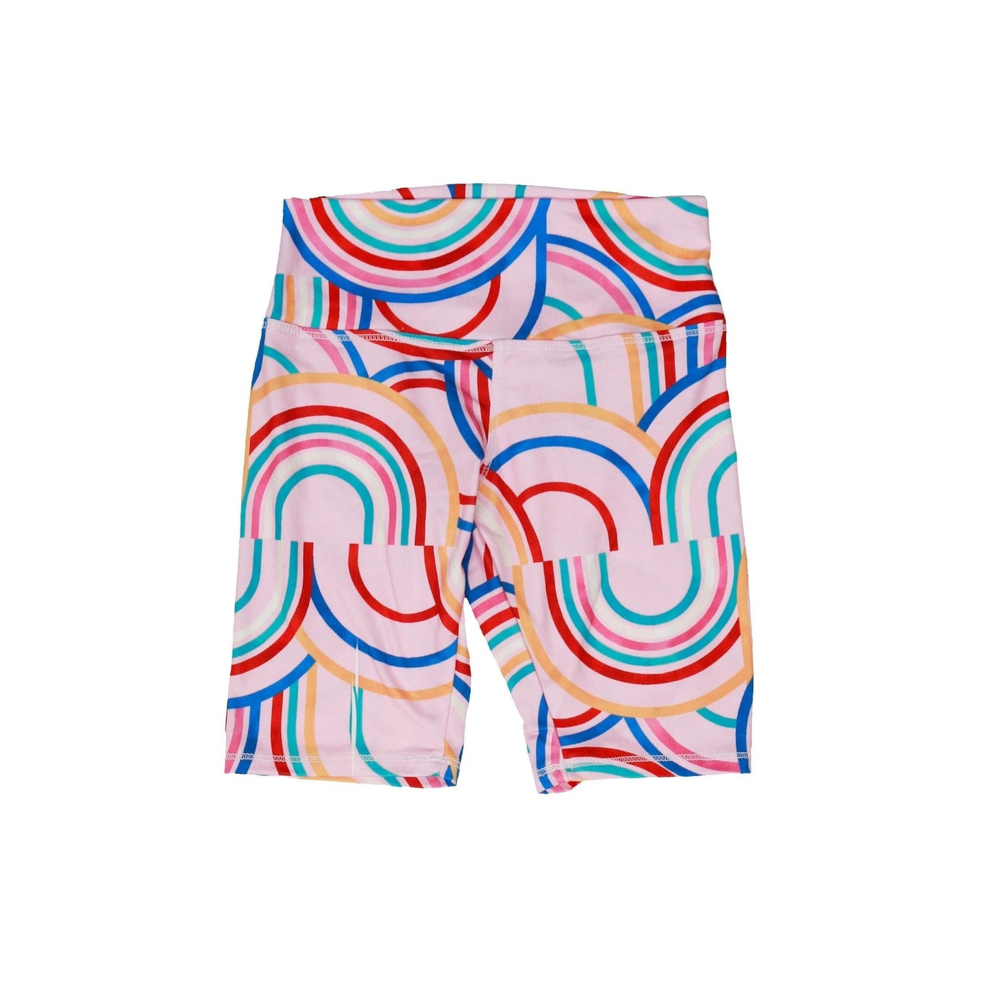 Bike Shorts (Multi-Rainbow Pattern)