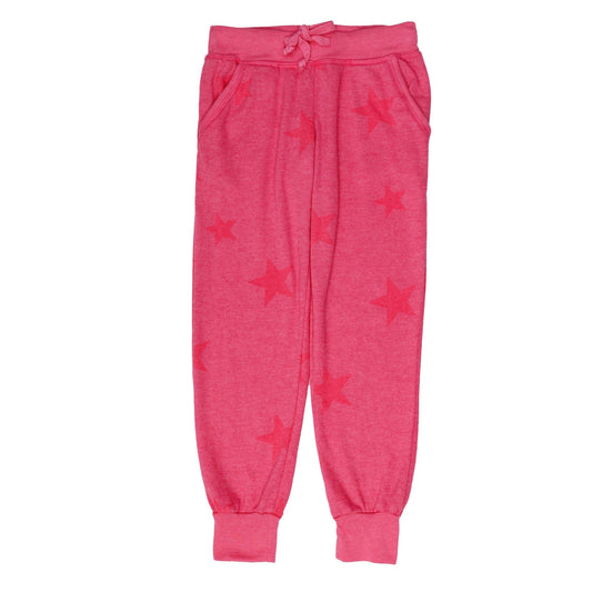 Pink Stars Slouch Sweatpants