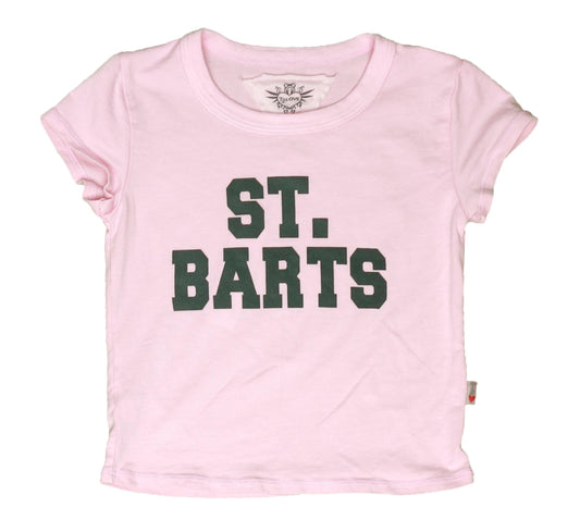 "ST. BARTS" Signature Cap Sleeve Tee