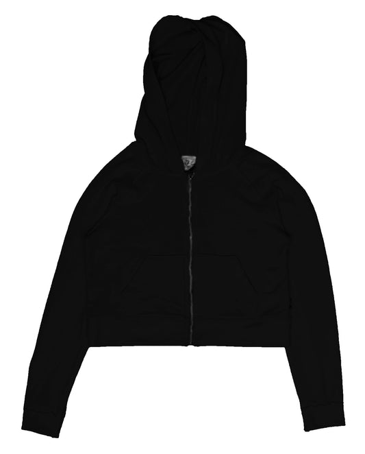 Cropped Hooded Jacket