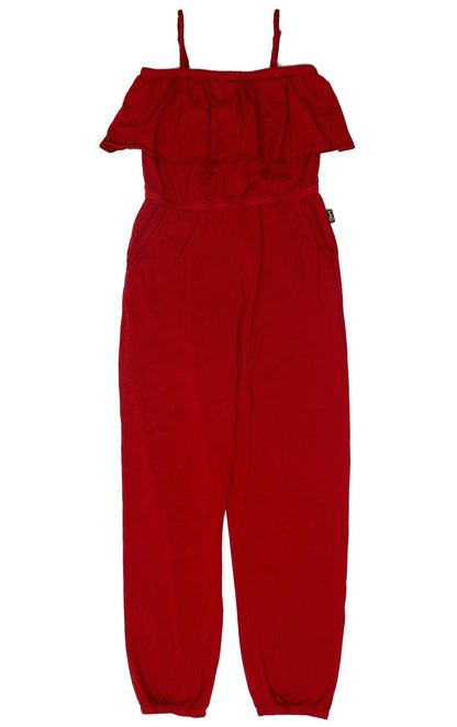 Ruffle-Top Jumpsuit