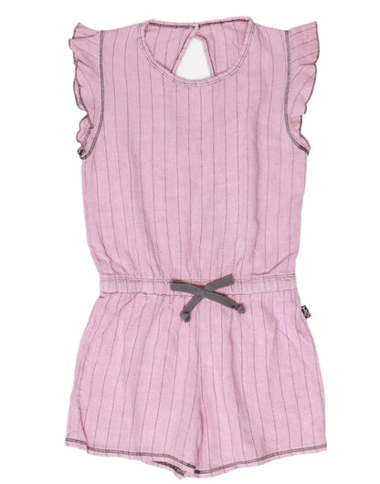 Ruffle-Sleeve Romper