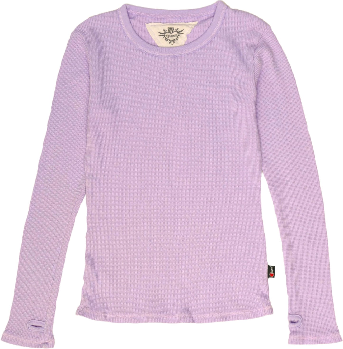 Classic Long-Sleeved Thermal Shirt with Thumbholes