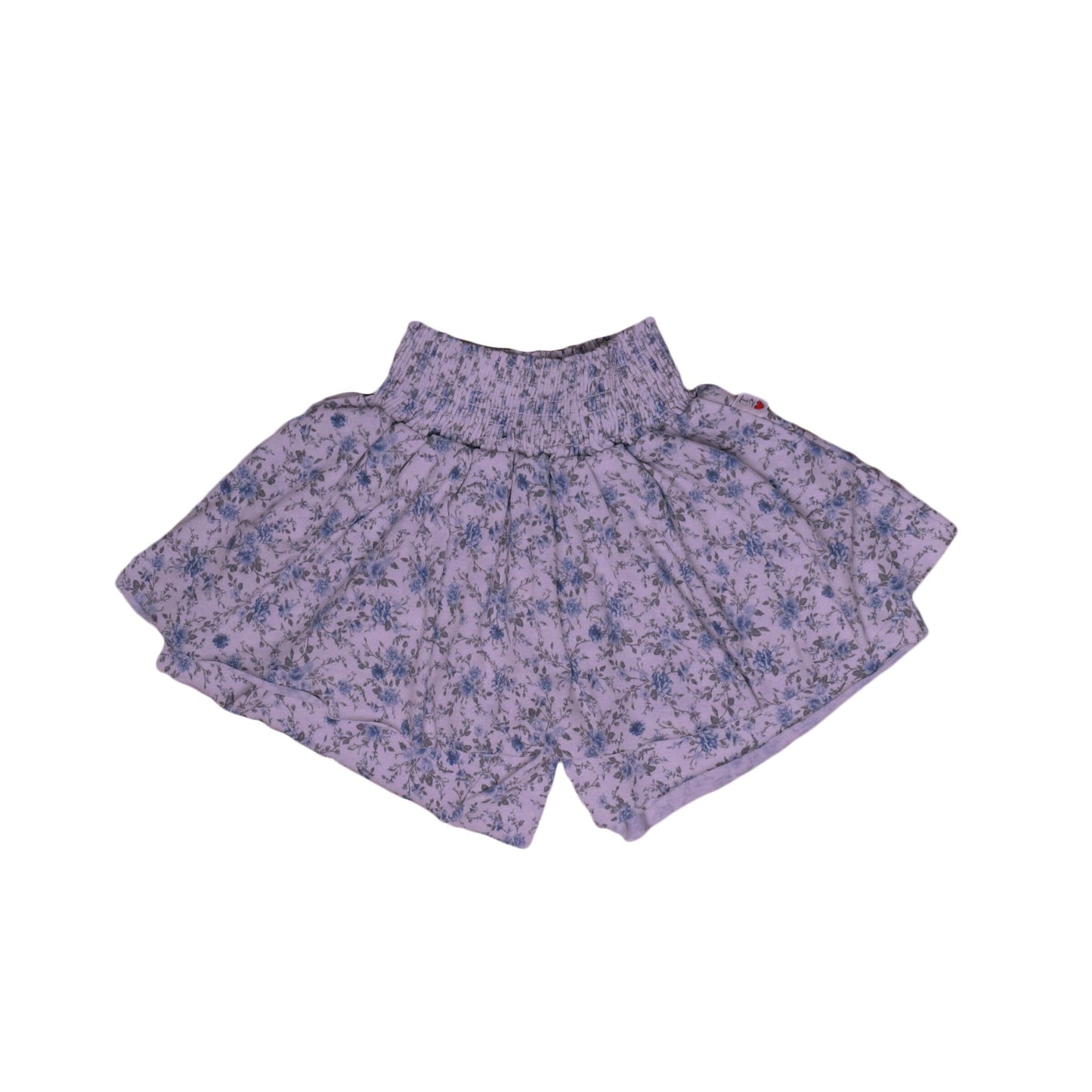 Smocked Skort (Ditzy Florals Pattern)