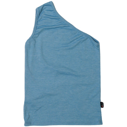 Heather One-Shoulder Top