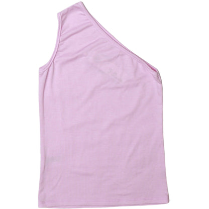 Heather One-Shoulder Top