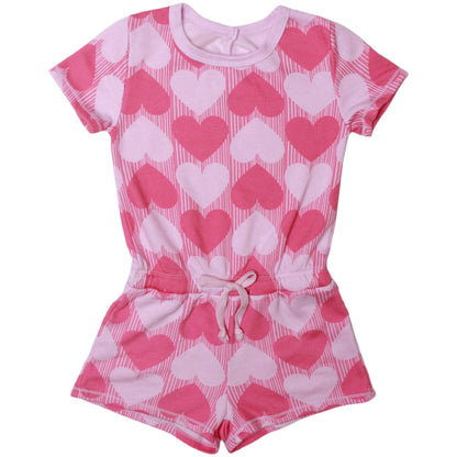 Easy Romper (Hearts Pattern)