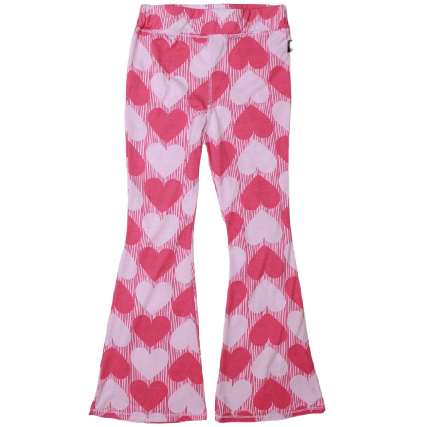 Flare Pants (Hearts Pattern)