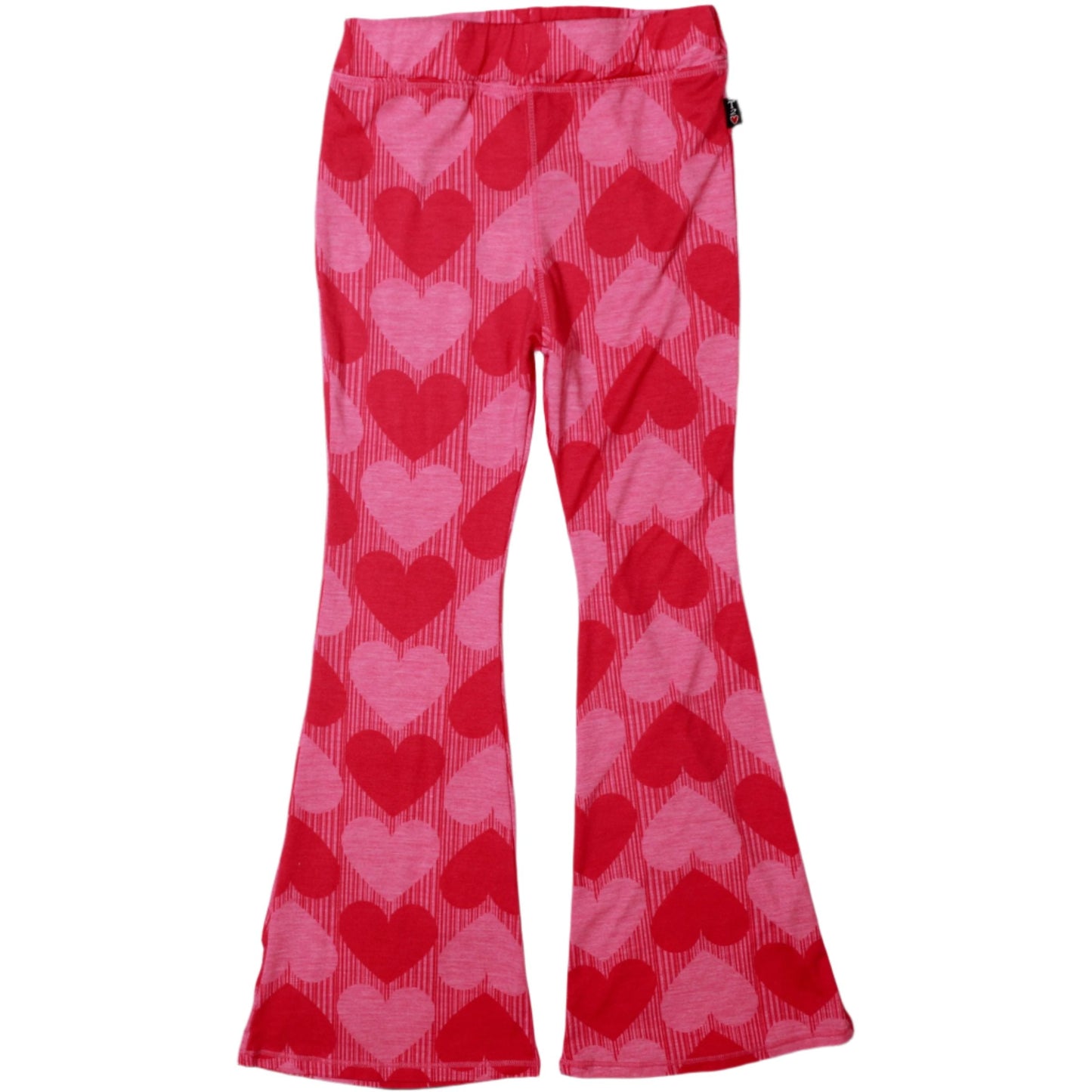 Flare Pants (Hearts Pattern)