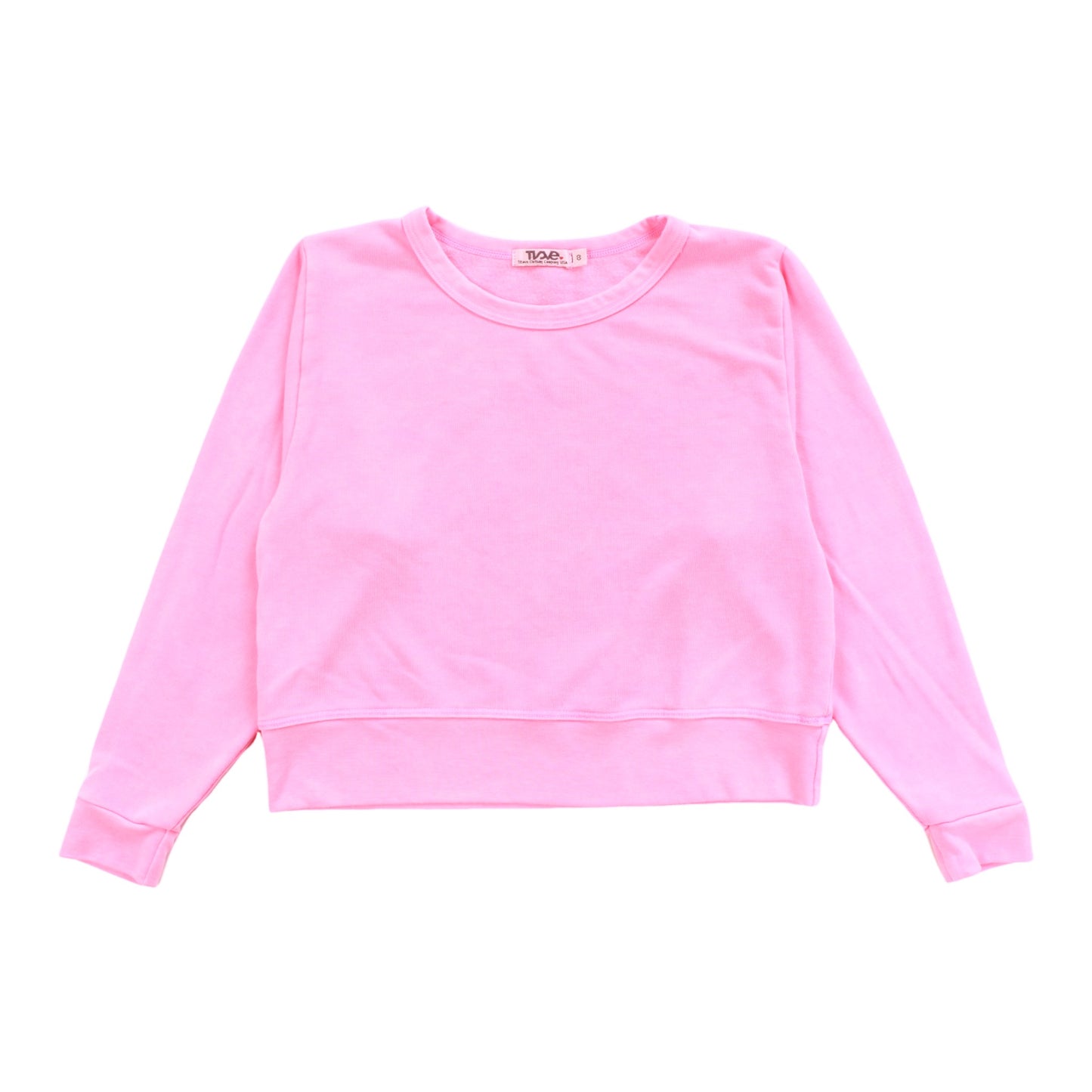 Long-Sleeved Boxy Crewneck