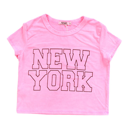 Boxy Top ("NEW YORK")