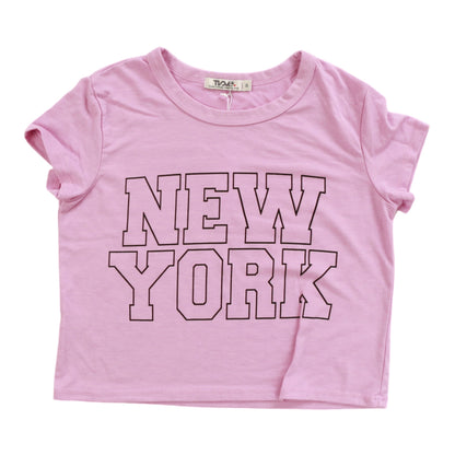 Boxy Top ("NEW YORK")