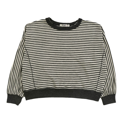 Dolman Sweater Top (Stripes)