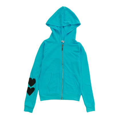 Hooded Jacket (Two-Hearts Print)