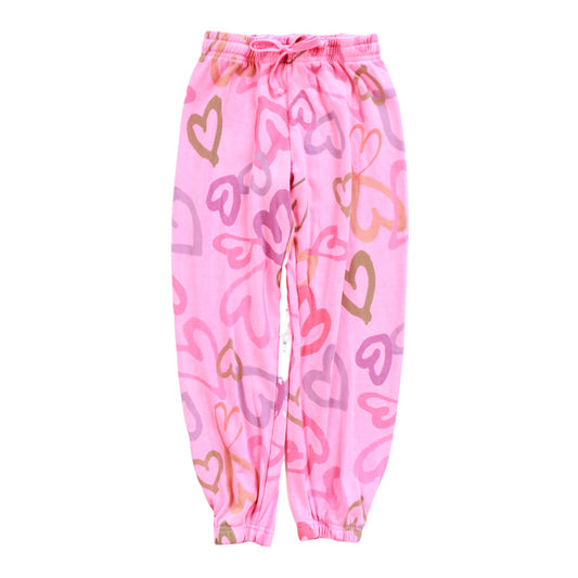 Athletic Pants (Mixed Hearts Pattern)