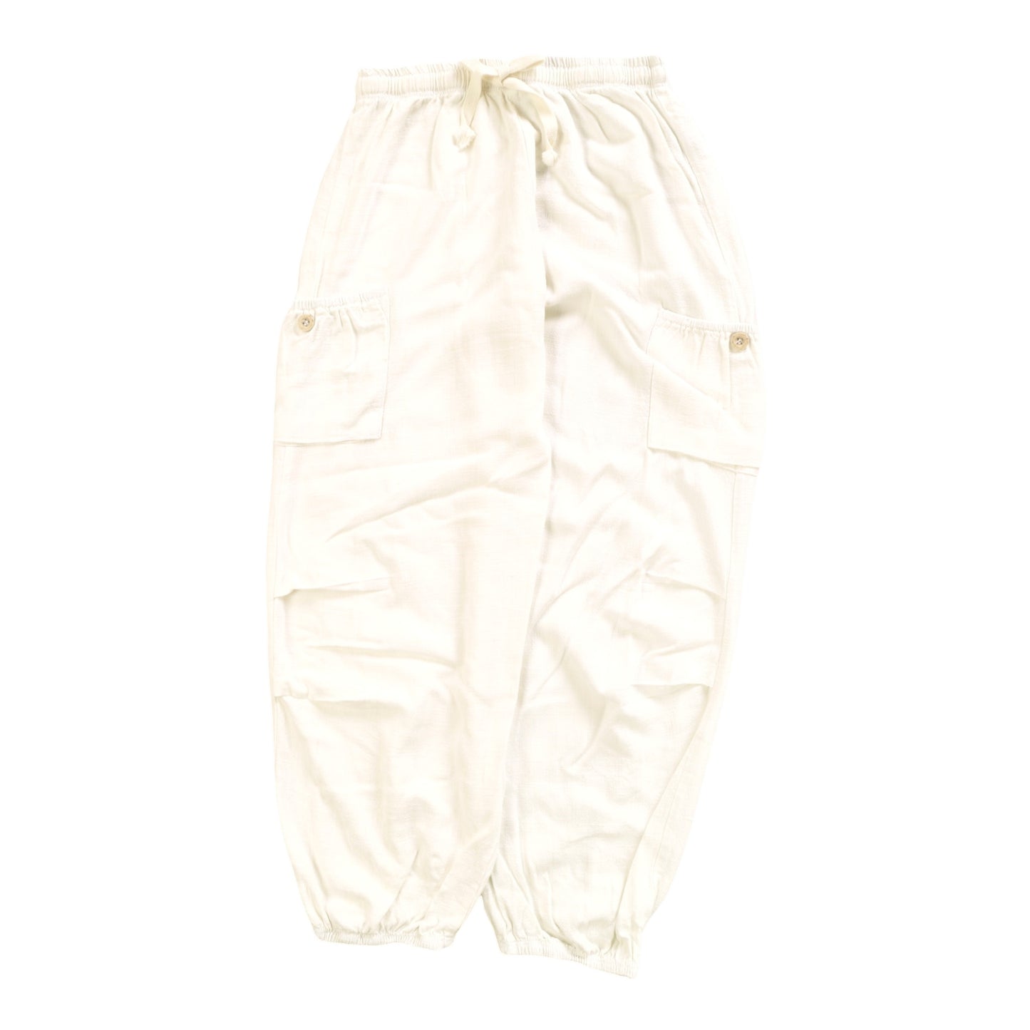 Pleated Cargo Pants