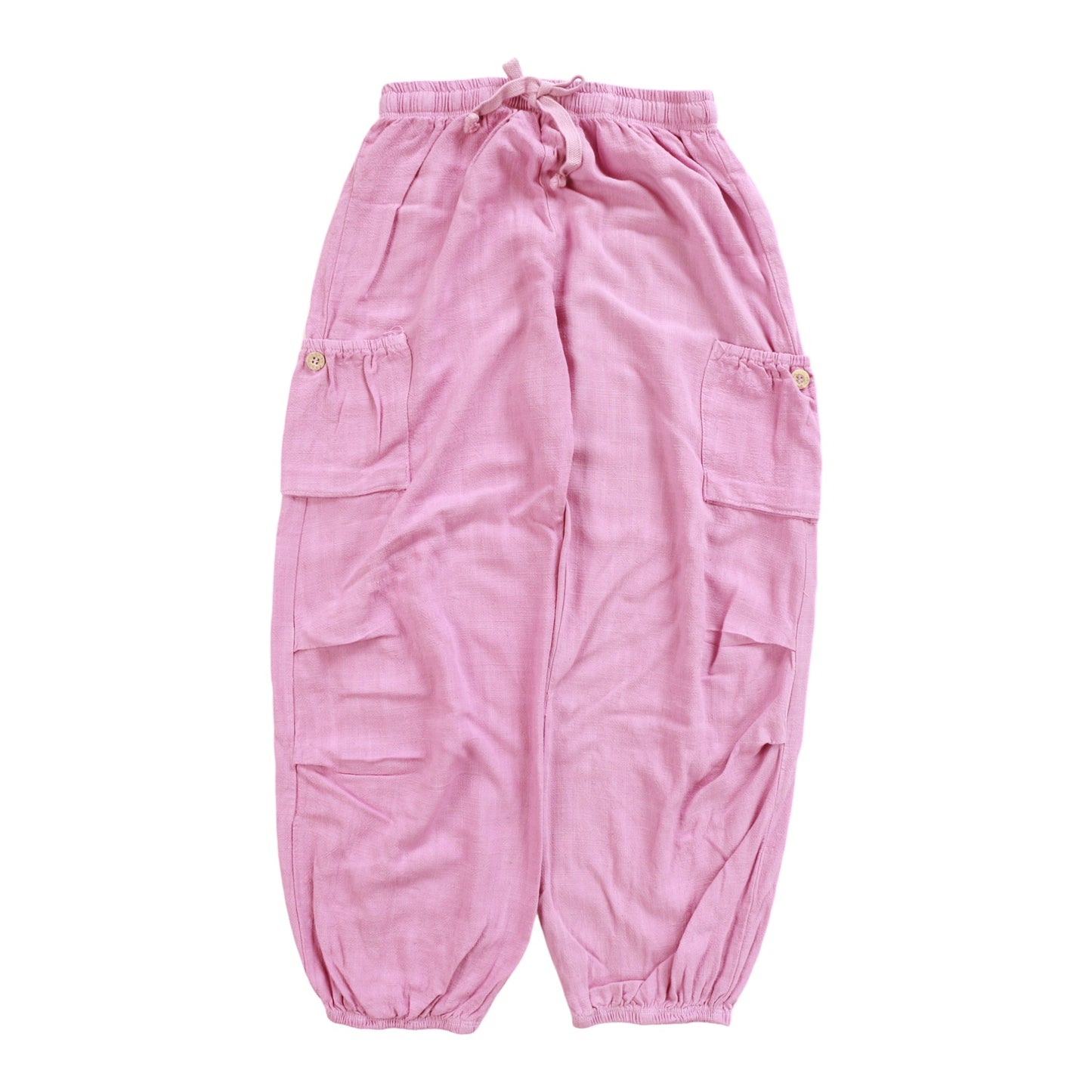 Pleated Cargo Pants