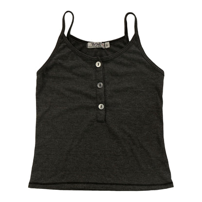 Heather Button-Front Cami